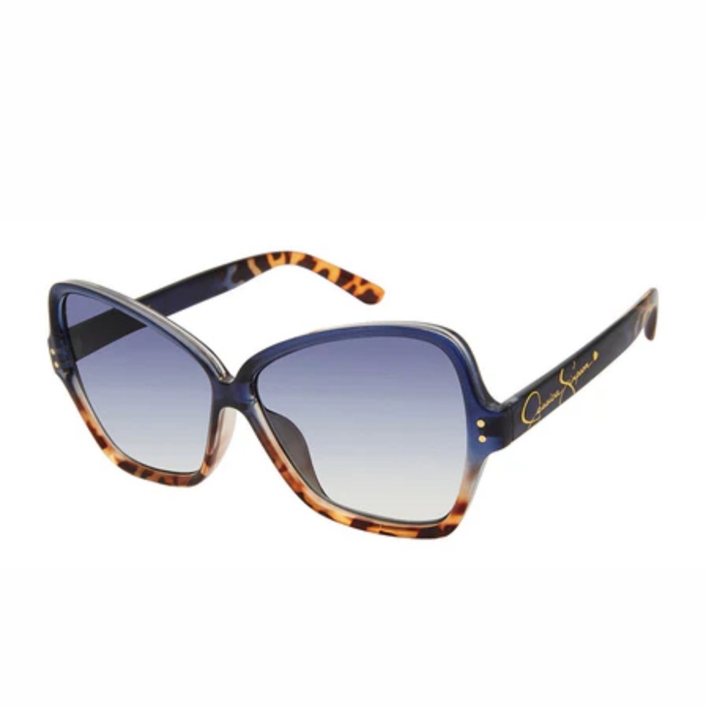 Jessica Simpson J5921 Oversized Gradient Sunglasses